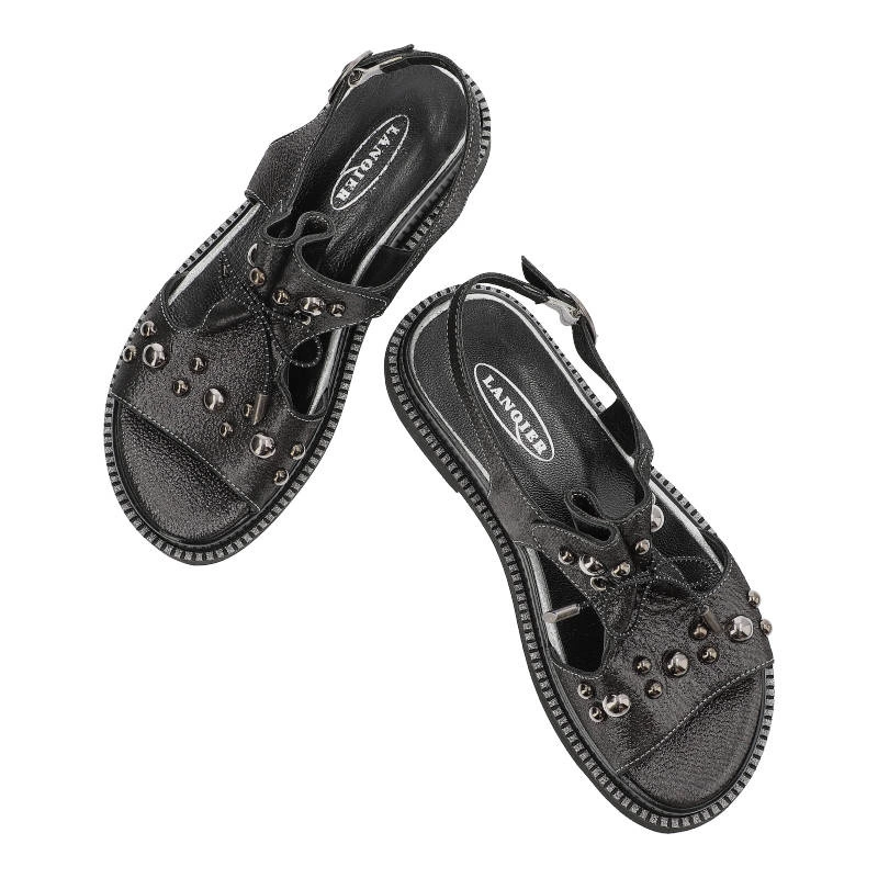 Sandalen LANQIER - 44C0609 Schwarz