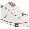 Turnschuhe MUSTANG - 1099-310-1 Weiß 36C0024