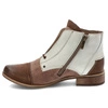 Stiefeletten POLLONUS - 5866 Braun/Avorio